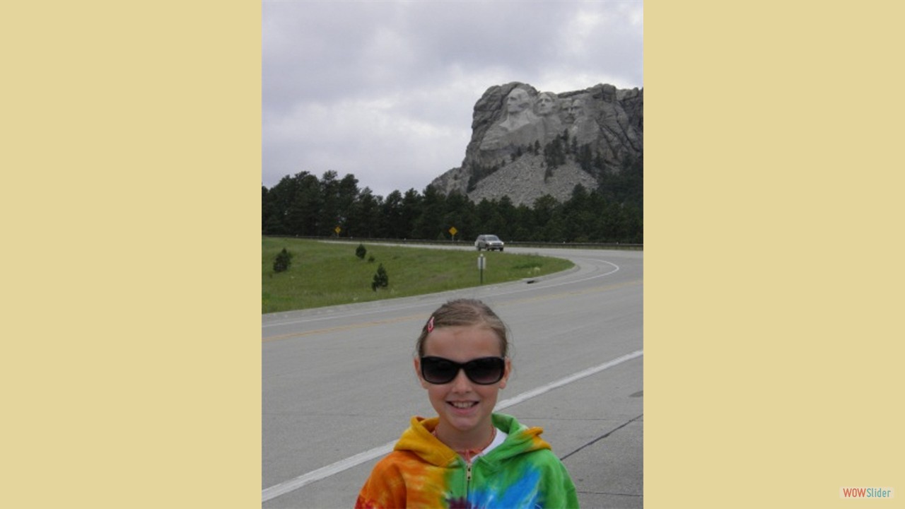 Mt Rushmore from the road