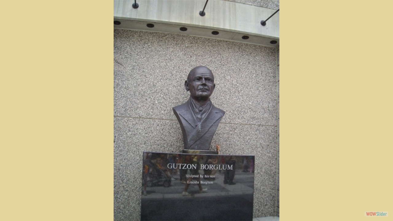 Creator of Mt Rushmore