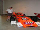 Bob with the 1969 Lotus Indy Car