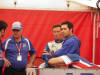 Mike Conway and Larry Foyt