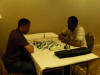 Speed chess with plenty of smack being thrown down!